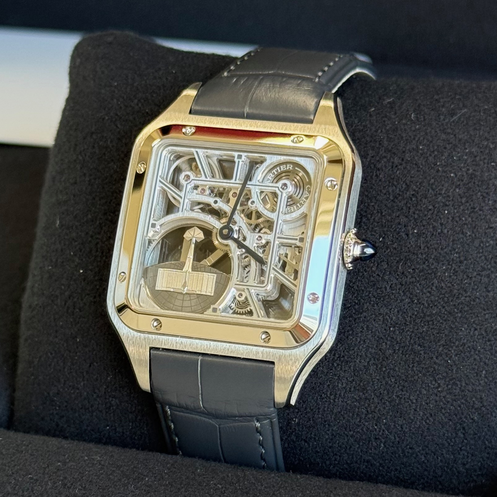 Cartier Santos Skeleton WHSA0032 – 2024 - Image 3