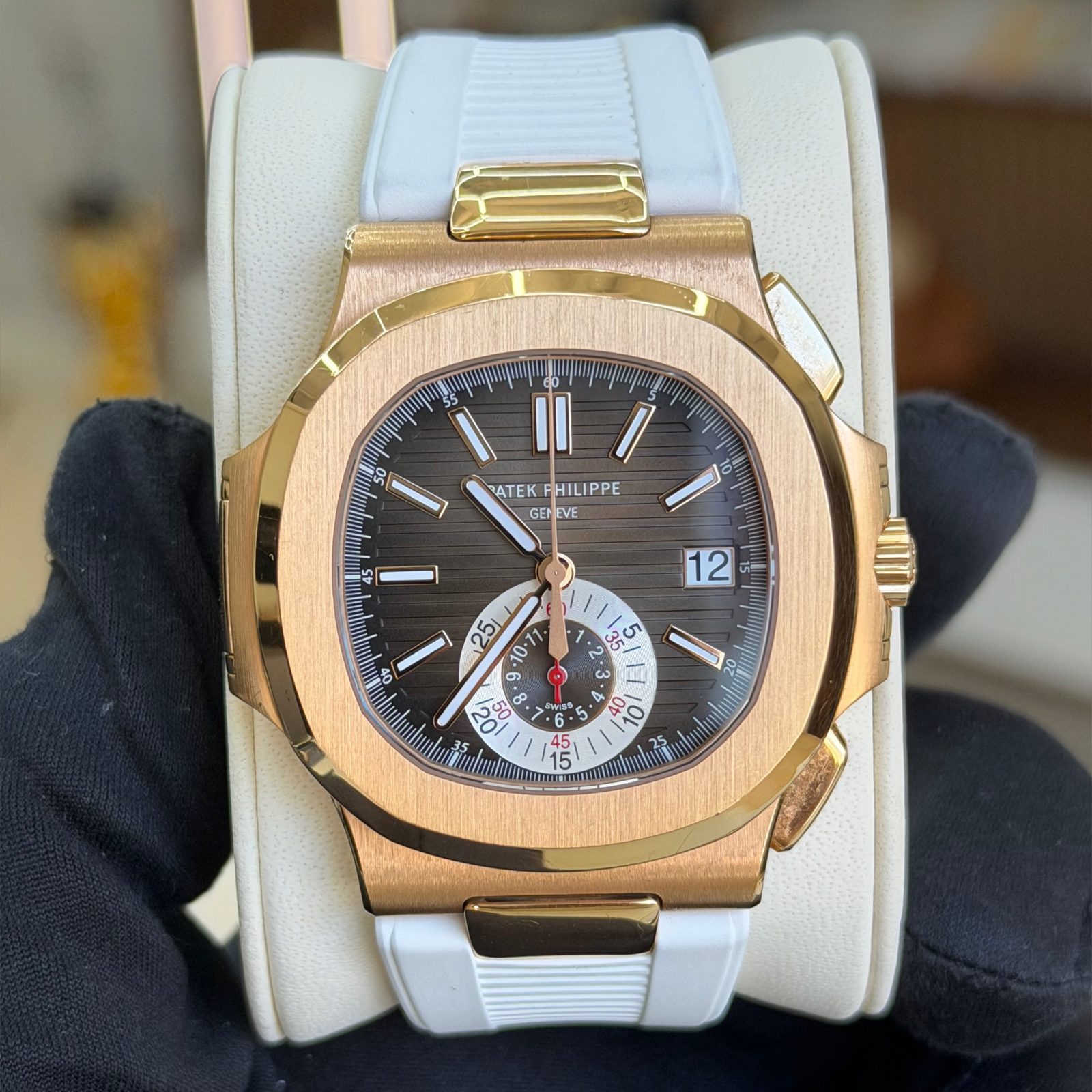 Patek Philippe Nautilus Chronograph 5980R-001 — 2016 - Image 6