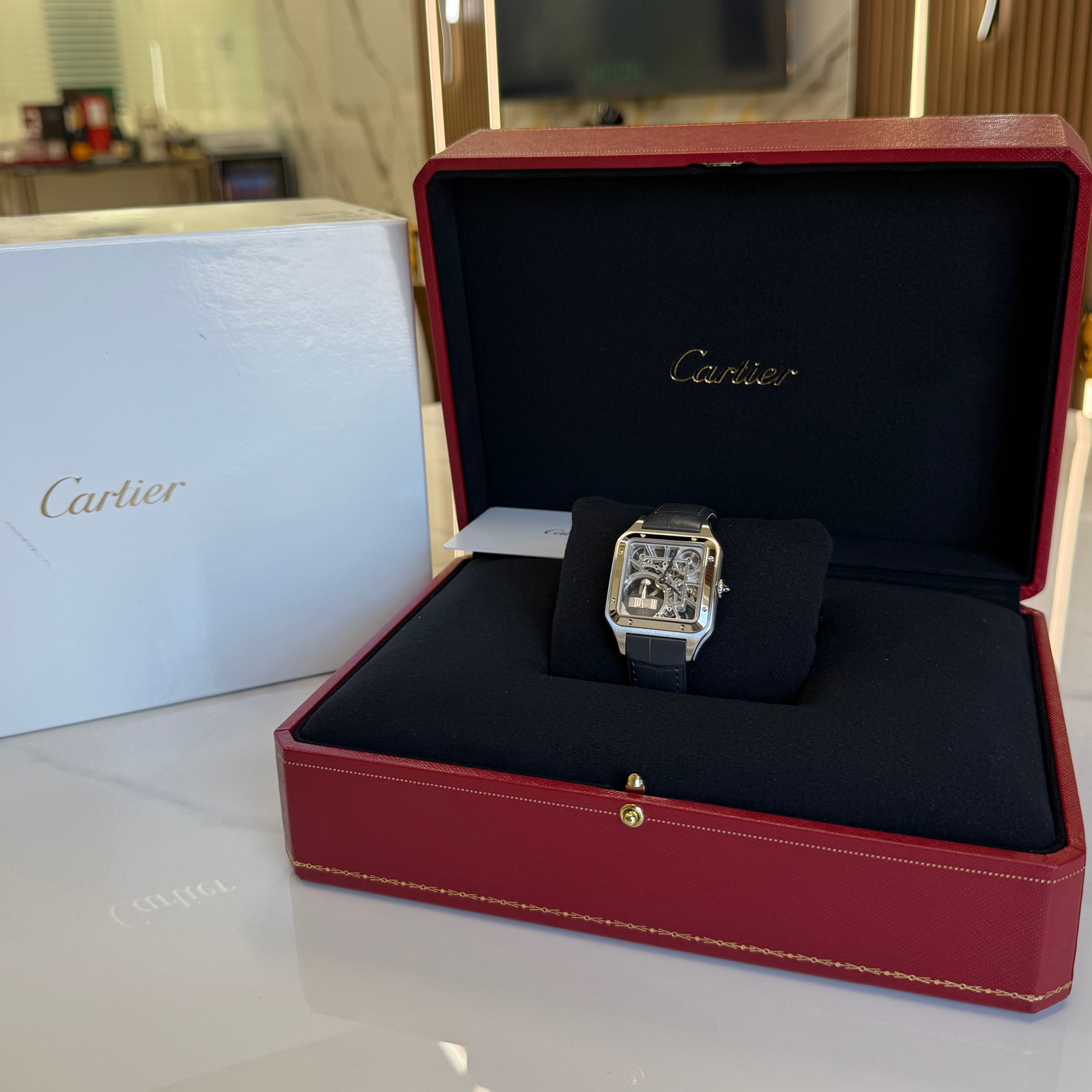 Cartier Santos Skeleton WHSA0032 – 2024 - Image 5