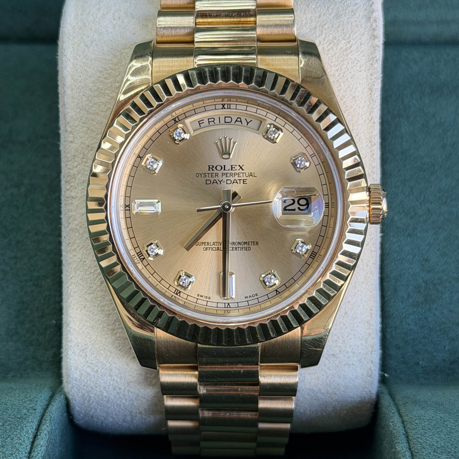 Rolex Day-Date 41 218238 — 2013