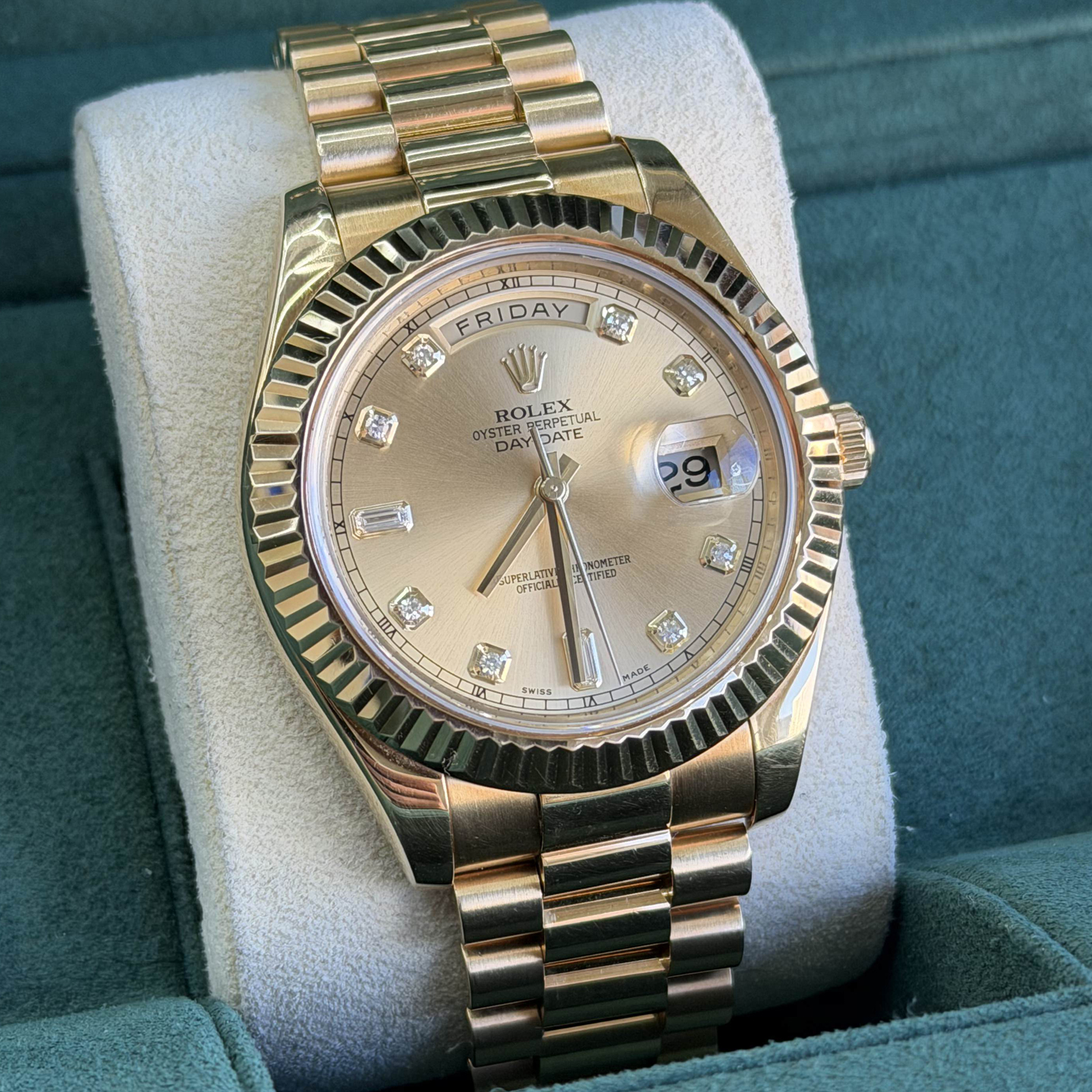 Rolex Day-Date 41 218238 — 2013