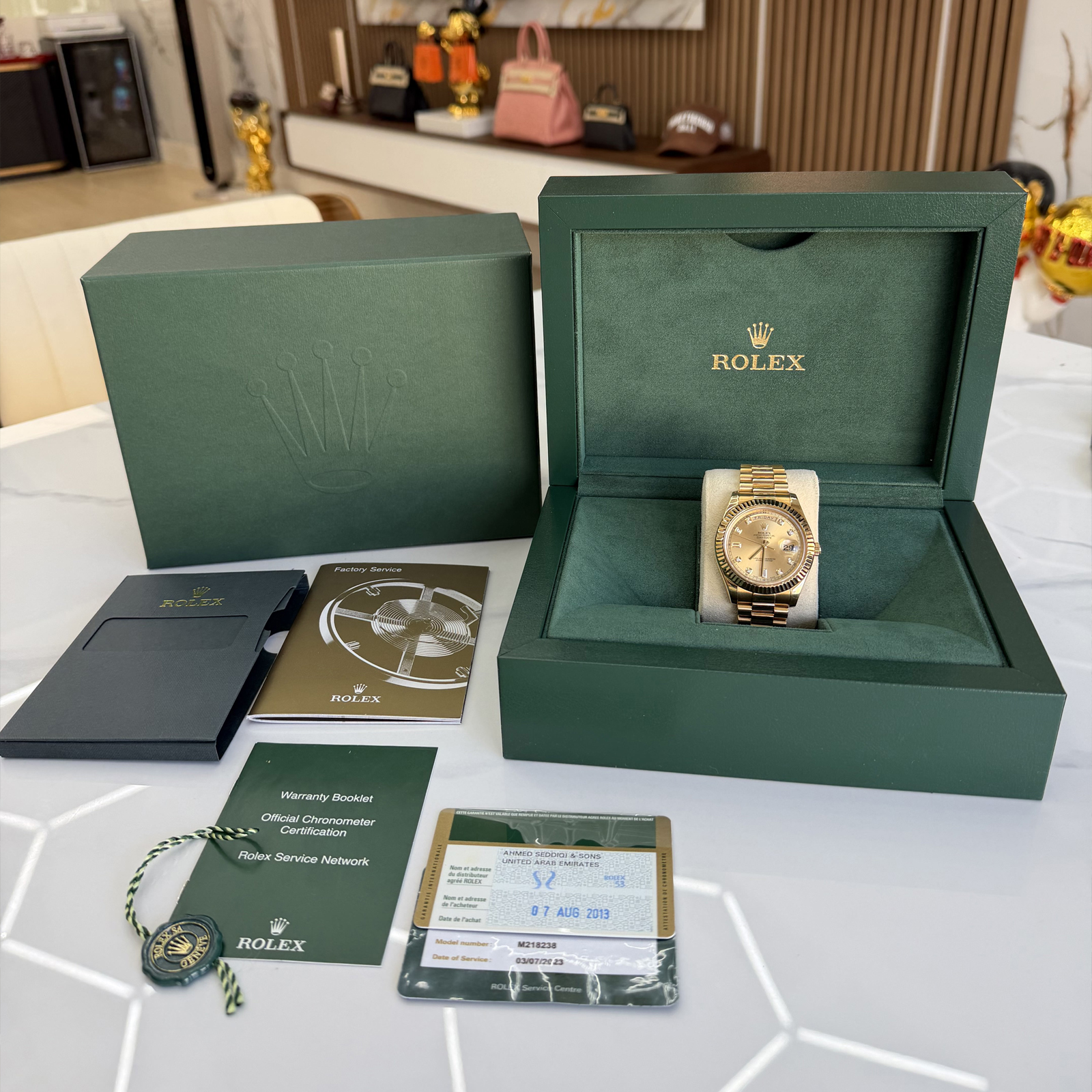 Rolex Day-Date 41 218238 — 2013 - Image 7