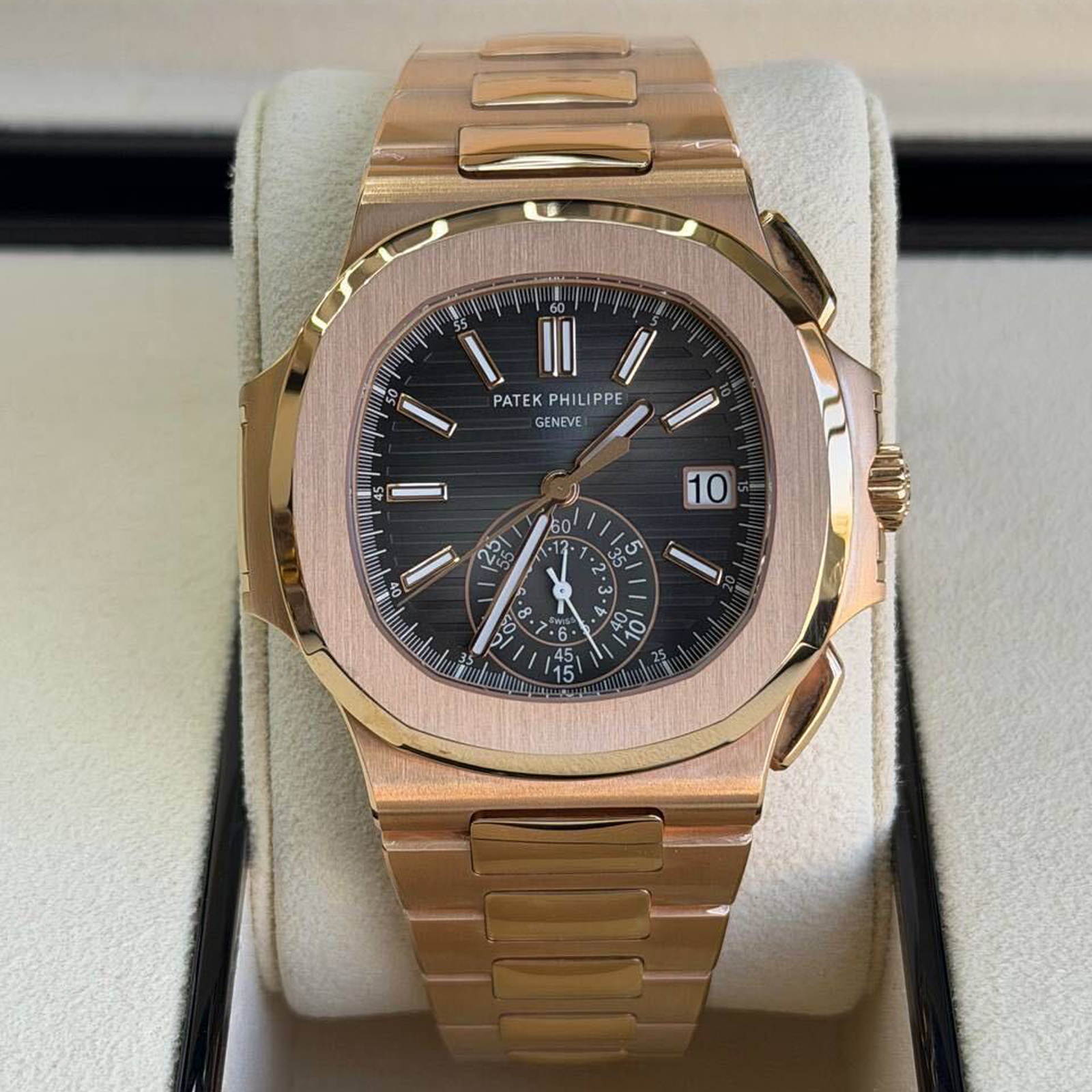 Patek Philippe Nautilus Chronograph Ref. 5980/1R-001 — 2020