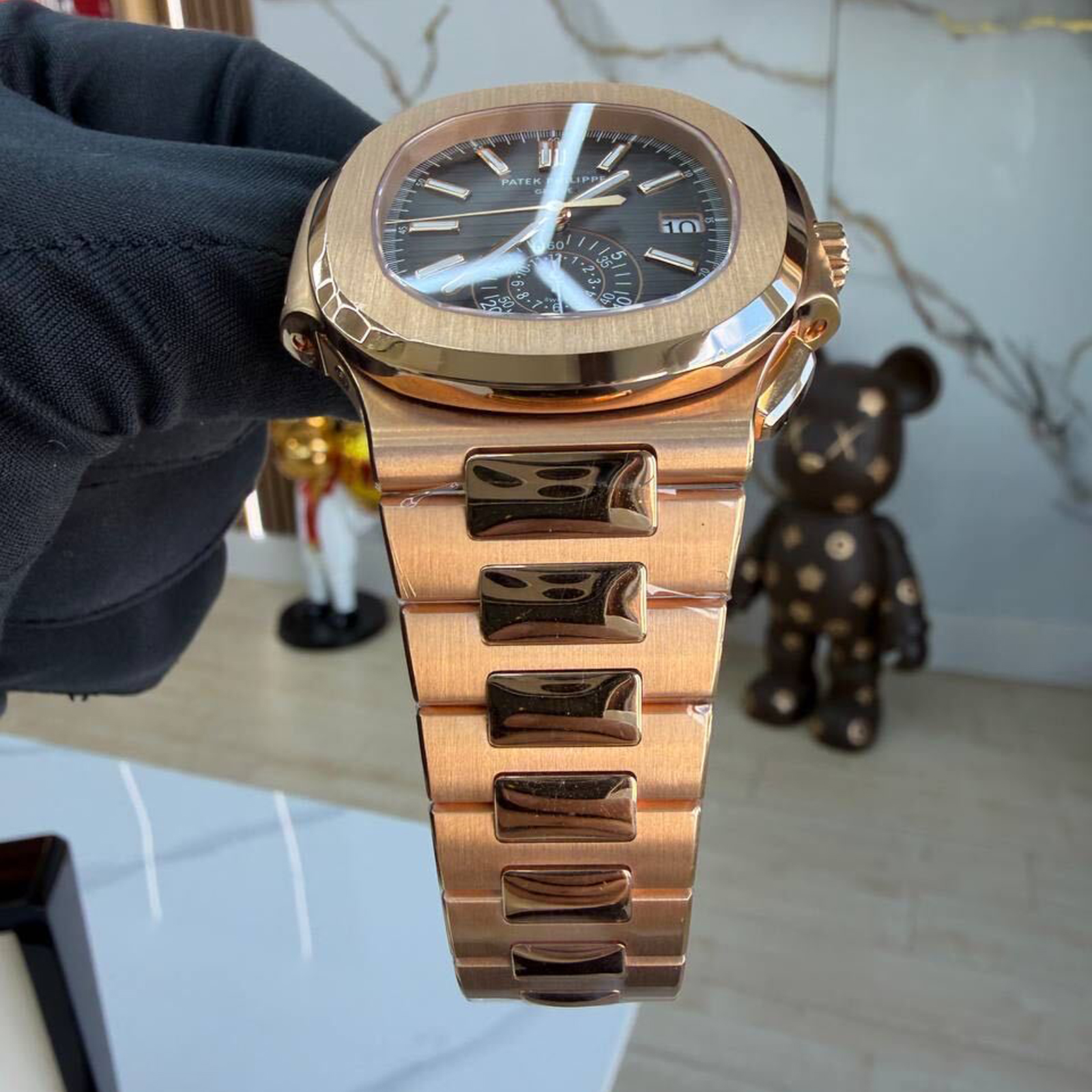 Patek Philippe Nautilus Chronograph Ref. 5980/1R-001 — 2020 - Image 6