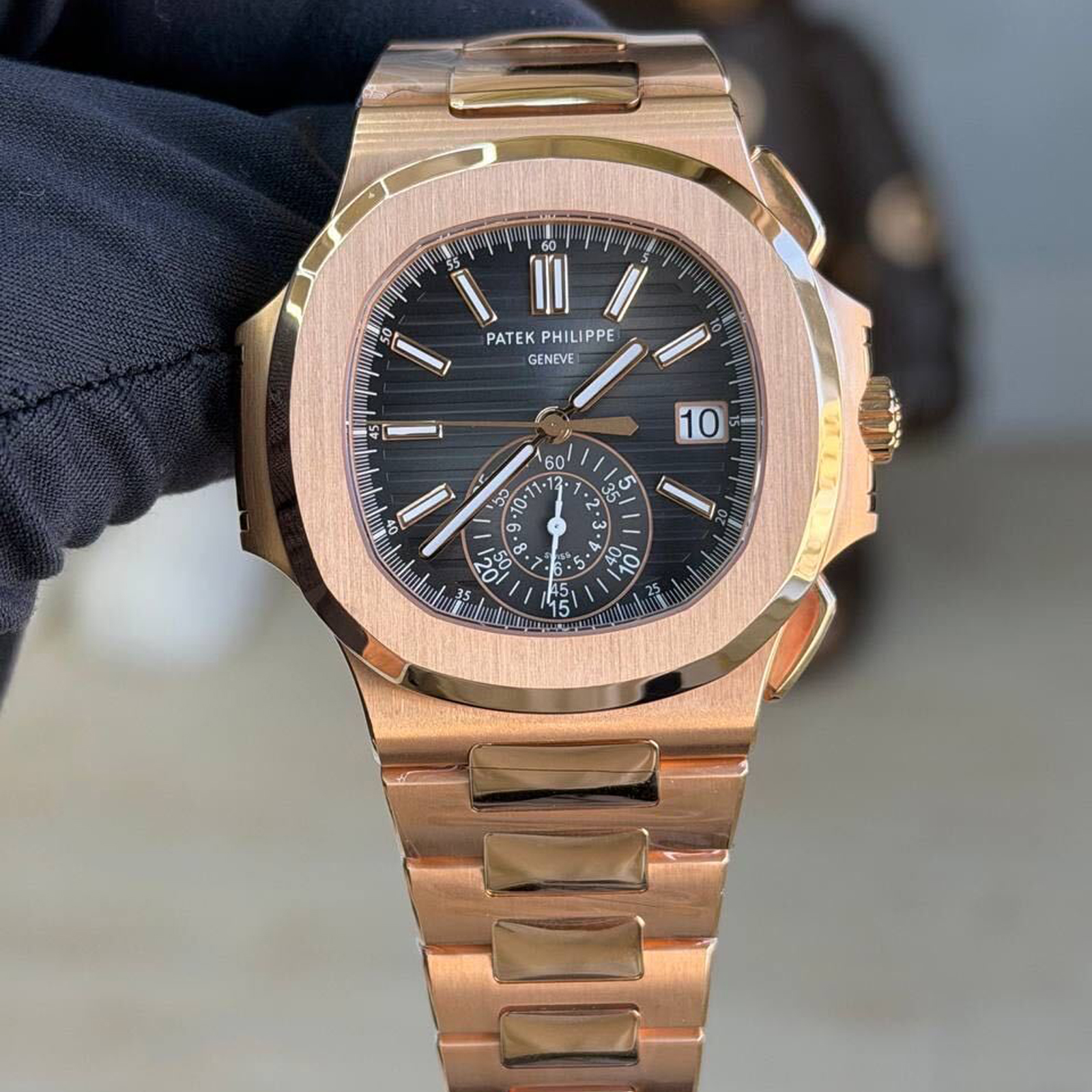 Patek Philippe Nautilus Chronograph Ref. 5980/1R-001 — 2020 - Image 10