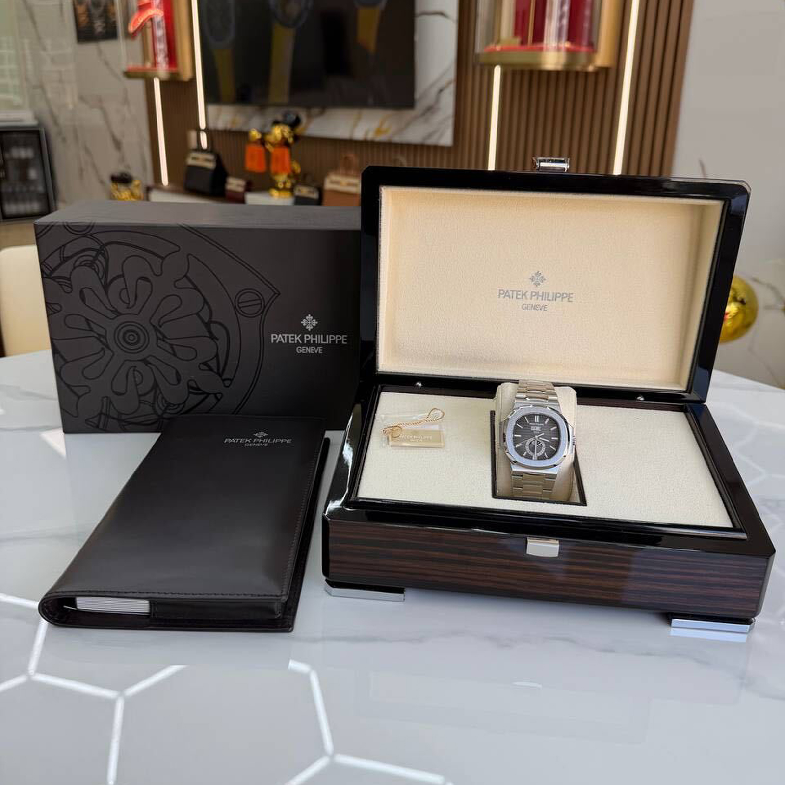 Patek Philippe Nautilus Annual Calendar Ref. 5726/1A — 2015 - Image 9